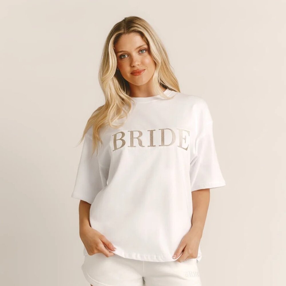 Six Stories Bride Boxy Tee | Size L